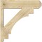 Ekena Millwork Merced Rough Sawn Craftsman Outlooker, Douglas Fir, 8"W x 30"D x 30"H OUT08X30X30MRC04RDF - alternate 3